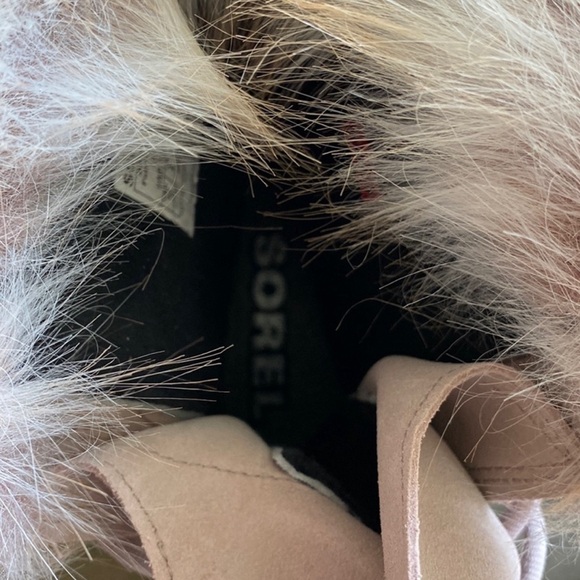 NEW Sorel Joan of Arctic Next Boots faux fur Pink Size 10 - Picture 12 of 13